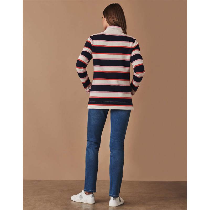 Crew Clothing Womens Half Button Sweatshirt-3